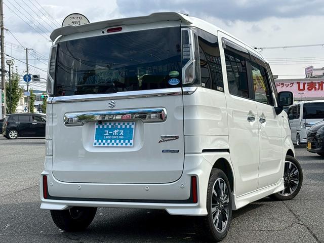 スペーシアカスタム ハイブリッドXS 雹害車★ナビTV★両側パワースライドドア★衝突軽減★スマートキー★シートヒーター★ETC(6枚目)
