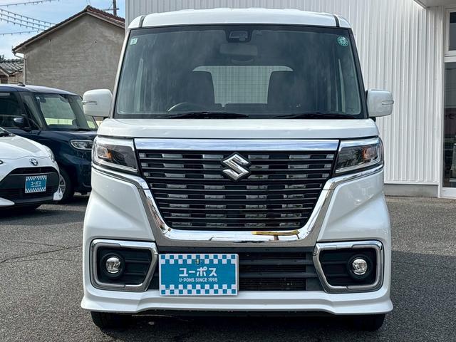スペーシアカスタム ハイブリッドXS 雹害車★ナビTV★両側パワースライドドア★衝突軽減★スマートキー★シートヒーター★ETC(9枚目)