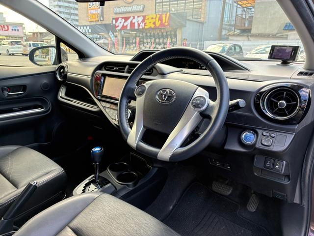 アクア Ｇブラックソフトレザーセレクション　★禁煙★純ナビ（ＮＳＺＴ－Ｗ６４）★Ｂカメラ★フルセグＴＶ★Ｂｌｕｅｔｏｏｔｈ可★合皮シート★スマートキー★シートヒーター★ＥＴＣ★（26枚目）