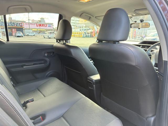 アクア Ｇブラックソフトレザーセレクション　★禁煙★純ナビ（ＮＳＺＴ－Ｗ６４）★Ｂカメラ★フルセグＴＶ★Ｂｌｕｅｔｏｏｔｈ可★合皮シート★スマートキー★シートヒーター★ＥＴＣ★（29枚目）