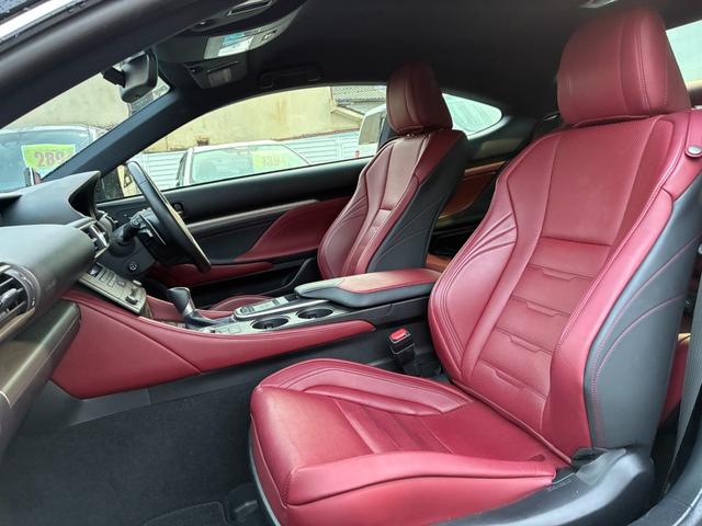 RC RC300h Fスポーツ ★ワンオーナー★禁煙★赤レザーシート★純ナビ★Bカメラ★フルセグTV★F席パワーシート★シートヒーター★ベンチレーション★スマートキー★パドルシフト★クルコン★ETC(54枚目)