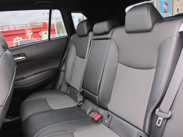 カローラクロス ハイブリッド　Ｚ　パノラマガラスルーフ・１０．５インチディスプレイオーディオ（ナビ、ＴＶ有）・全周囲・アドバンスパーク・ＢＳＭ・パワーバックドア・ルーフレール・ＥＴＣ２．０・スマートキー２個・シートヒーター・１オーナー（58枚目）