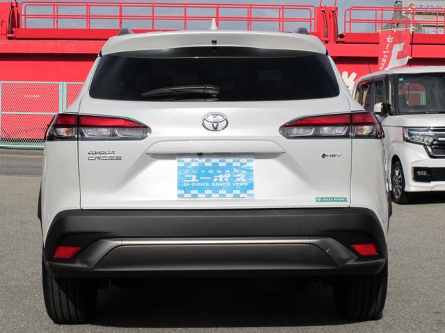 カローラクロス ハイブリッド　Ｚ　パノラマガラスルーフ・１０．５インチディスプレイオーディオ（ナビ、ＴＶ有）・全周囲・アドバンスパーク・ＢＳＭ・パワーバックドア・ルーフレール・ＥＴＣ２．０・スマートキー２個・シートヒーター・１オーナー（61枚目）