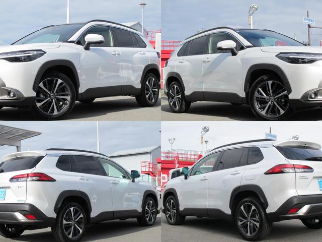 カローラクロス ハイブリッド　Ｚ　パノラマガラスルーフ・１０．５インチディスプレイオーディオ（ナビ、ＴＶ有）・全周囲・アドバンスパーク・ＢＳＭ・パワーバックドア・ルーフレール・ＥＴＣ２．０・スマートキー２個・シートヒーター・１オーナー（77枚目）