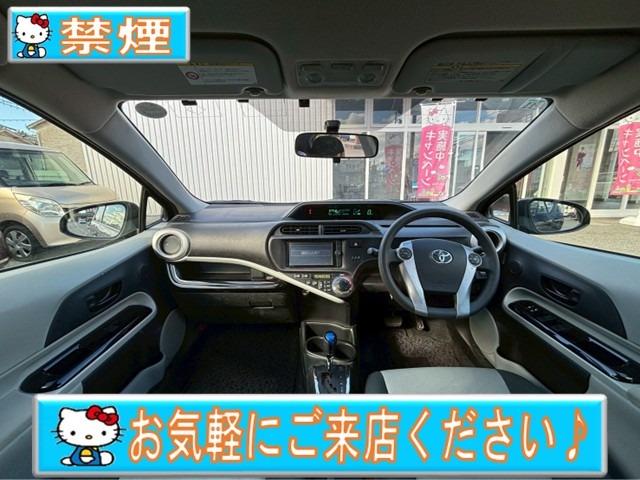 アクア S ★ディーラーナビ(NSZT-W62G)★Rカメラ★地デジTV★スマートエントリーパッケージ★スマートキー★プッシュスタート★ETC(5枚目)