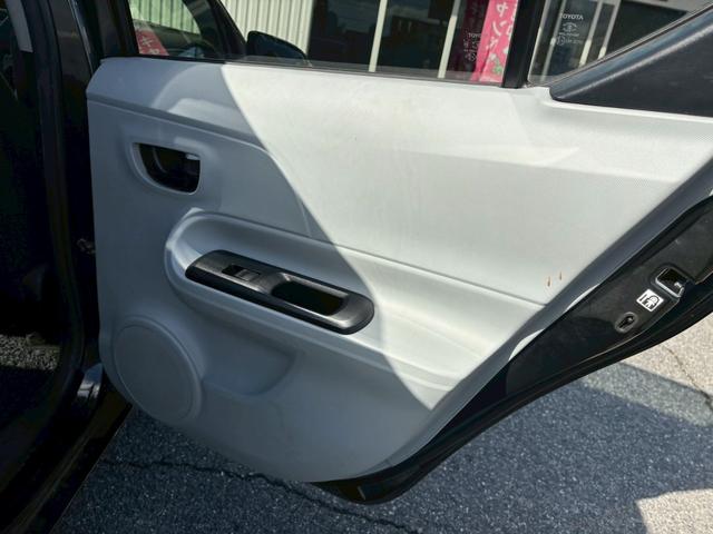 アクア S ★ディーラーナビ(NSZT-W62G)★Rカメラ★地デジTV★スマートエントリーパッケージ★スマートキー★プッシュスタート★ETC(28枚目)