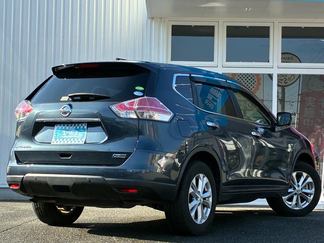 エクストレイル ２０Ｘ　ＨＶエクストリーマＸエマジェンシーブレーキＰ　禁煙　全周囲モニター　シートヒーター　純ナビ　Ｂカメラ　Ｂｌｕｅｔｏｏｔｈ可　スマートキー　パワーバックドア　衝突軽減システム　ドアミラーヒーター　クルコン　純正１７インチアルミ　ＥＴＣ　ＬＥＤヘッド（8枚目）