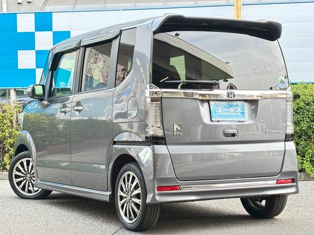 Ｎ－ＢＯＸカスタム ターボＳＳパッケージ　１オーナー　安心ＰＫＧ　社外８インチナビ（ＡＶＩＣ－ＲＬ９００）　Ｂカメラ　フルセグＴＶ　Ｂｌｕｅｔｏｏｔｈ可　シートヒーター　クルコン　　両側パワースライドドア　コンビシート　パドルシフト　ＥＴＣ（8枚目）