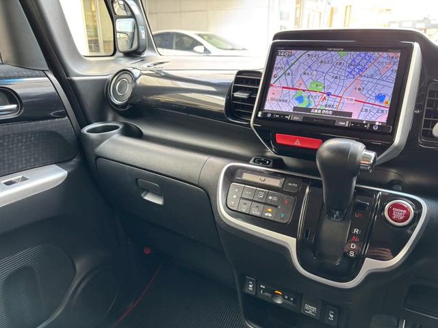 Ｎ－ＢＯＸカスタム ターボＳＳパッケージ　１オーナー　安心ＰＫＧ　社外８インチナビ（ＡＶＩＣ－ＲＬ９００）　Ｂカメラ　フルセグＴＶ　Ｂｌｕｅｔｏｏｔｈ可　シートヒーター　クルコン　　両側パワースライドドア　コンビシート　パドルシフト　ＥＴＣ（34枚目）