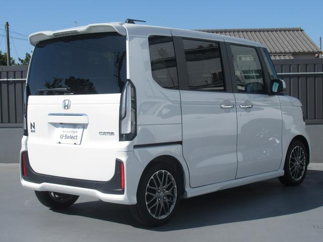 Ｎ－ＢＯＸカスタム ターボ　弊社元試乗車　純正８インチナビ　純正ドラレコ前後　ブレーキホールド機能付き電子パーキングブレーキ　バックカメラ　両側電動スライドドア　前後パーキングセンサー　ＥＴＣ（11枚目）