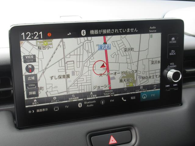 ヴェゼル e:HEVX 純正9インチホンダコネクトナビ ブレーキホールド機能付き電子パーキングブレーキ 電動格納ドアミラー バックカメラ 置くだけ充電 パーキングセンサー前後 そよ風アウトレット ETC2.0 ワンオーナー(4枚目)