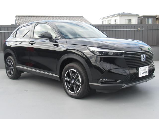 ヴェゼル e:HEVX 純正9インチホンダコネクトナビ ブレーキホールド機能付き電子パーキングブレーキ 電動格納ドアミラー バックカメラ 置くだけ充電 パーキングセンサー前後 そよ風アウトレット ETC2.0 ワンオーナー(6枚目)