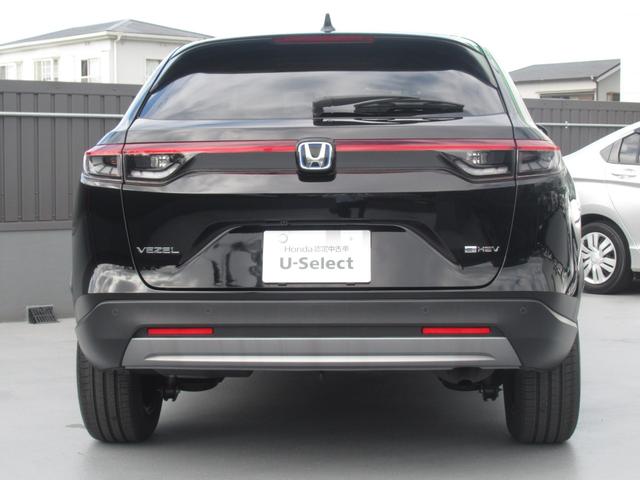ヴェゼル e:HEVX 純正9インチホンダコネクトナビ ブレーキホールド機能付き電子パーキングブレーキ 電動格納ドアミラー バックカメラ 置くだけ充電 パーキングセンサー前後 そよ風アウトレット ETC2.0 ワンオーナー(9枚目)