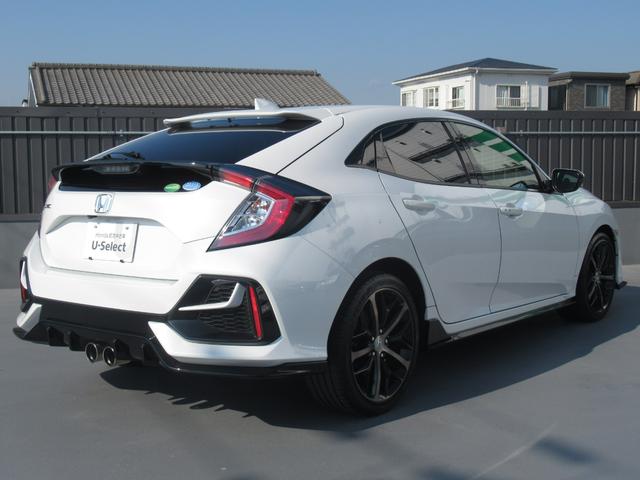 シビック ハッチバック 純正7インチナビ 純正ドラレコ前後 バックカメラ ETC2.0 ブレーキホールド機能付き電子パーキングブレーキ 前席パワーシート シートヒーター スポーツペダル タイヤ4本新品 ワンオーナー(10枚目)