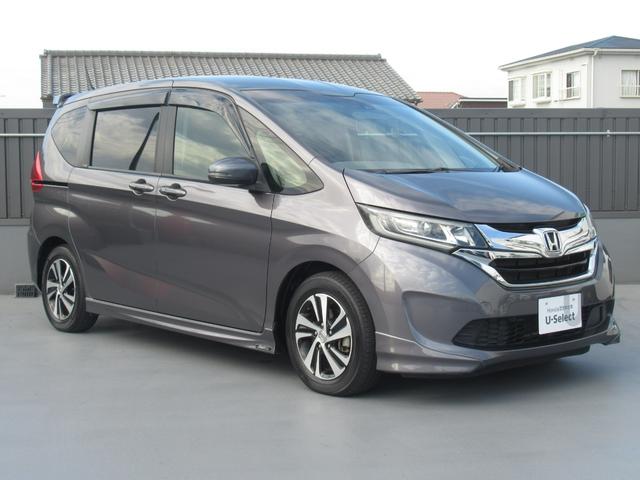 フリード G・ホンダセンシング 純正7インチナビ 両側パワースライドドア バックカメラ 電動格納ドアミラー USBチャージャー2個 Moduloサイド・フロントロアスカート テールゲートスポイラー LEDヘッドライト HDMI(4枚目)