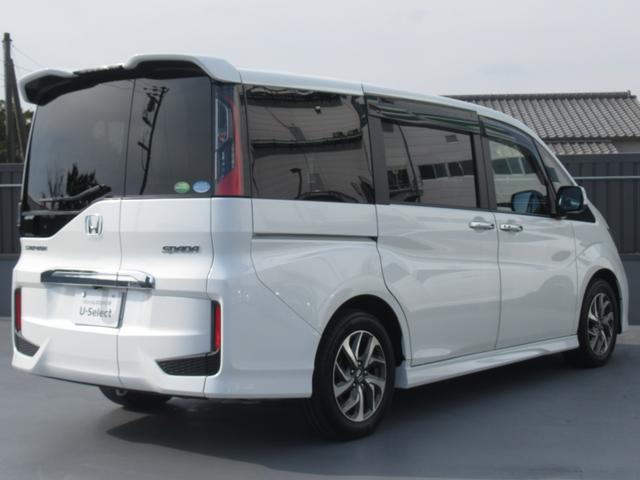 ステップワゴンスパーダ スパーダホンダセンシング 純正9インチナビ 純正ドラレコ前後 純正9インチリア席モニター バックカメラ 両側パワースライドドア わくわくゲート 後席ロールサンシェード パーキングセンサー前 ワンオーナー DVD HDMI(10枚目)