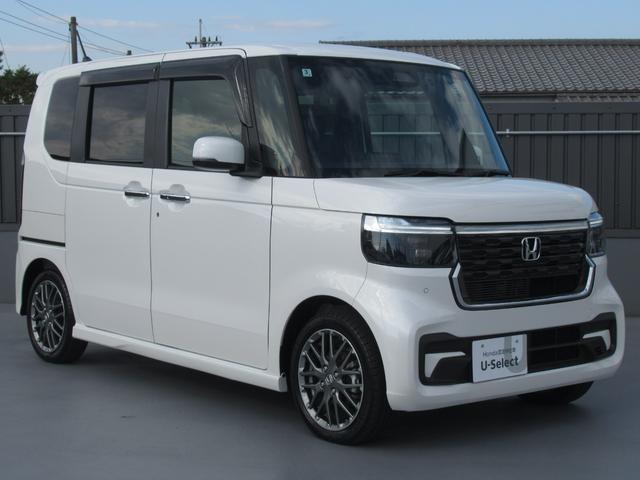 N-BOXカスタム ターボ 弊社元レンタカー 純正8インチナビ 純正ドラレコ前後 両側パワースライドドア パーキングセンサー前後 ブレーキホールド機能付き電子パーキングブレーキ 前席シートヒーター バックカメラ ETC(7枚目)
