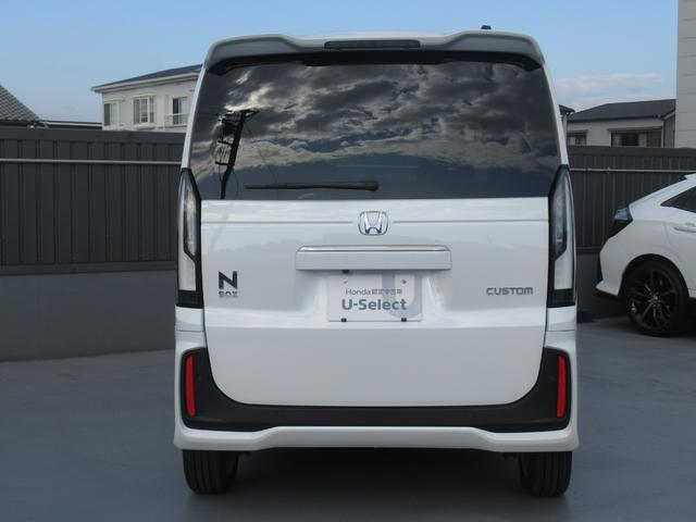 N-BOXカスタム ターボ 弊社元レンタカー 純正8インチナビ 純正ドラレコ前後 両側パワースライドドア パーキングセンサー前後 ブレーキホールド機能付き電子パーキングブレーキ 前席シートヒーター バックカメラ ETC(10枚目)