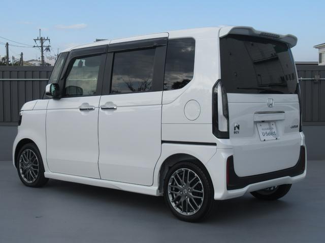 N-BOXカスタム ターボ 弊社元レンタカー 純正8インチナビ 純正ドラレコ前後 両側パワースライドドア パーキングセンサー前後 ブレーキホールド機能付き電子パーキングブレーキ 前席シートヒーター バックカメラ ETC(11枚目)