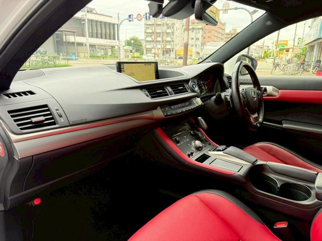 ＣＴ ＣＴ２００ｈ　Ｆスポーツ　★純正ナビ★フルセグＴＶ★Ｒカメラ★赤革★シートヒーター★パワーシート★衝突軽減★レーダークルーズ★レーンキープ★オートハイビーム★ＬＥＤライト★Ｂｌｕｔｏｏｔｈ接続可★ＦＲドラレコ★ＥＴＣ★（21枚目）