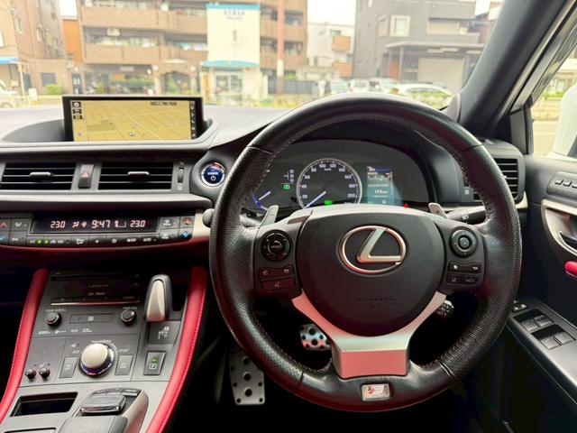 ＣＴ ＣＴ２００ｈ　Ｆスポーツ　★純正ナビ★フルセグＴＶ★Ｒカメラ★赤革★シートヒーター★パワーシート★衝突軽減★レーダークルーズ★レーンキープ★オートハイビーム★ＬＥＤライト★Ｂｌｕｔｏｏｔｈ接続可★ＦＲドラレコ★ＥＴＣ★（26枚目）