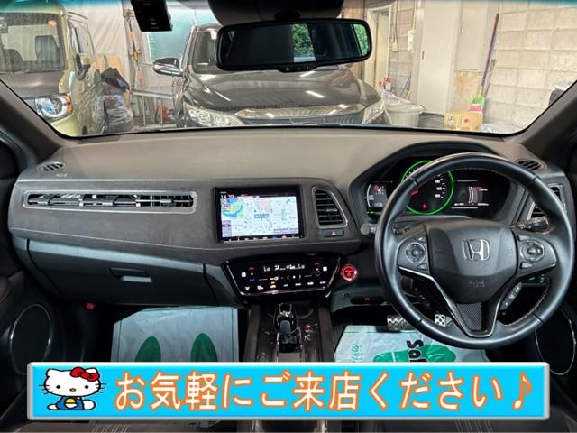 ヴェゼル ハイブリッドＲＳ・ホンダセンシング　禁煙★純８インチナビ★フルセグテレビ★Ｂカメラ★衝突軽減システム★レーンキーピング★レーダークルーズ★シートヒーター★コンビシート★ＬＥＤヘッドライト★Ｆドラレコ★（5枚目）