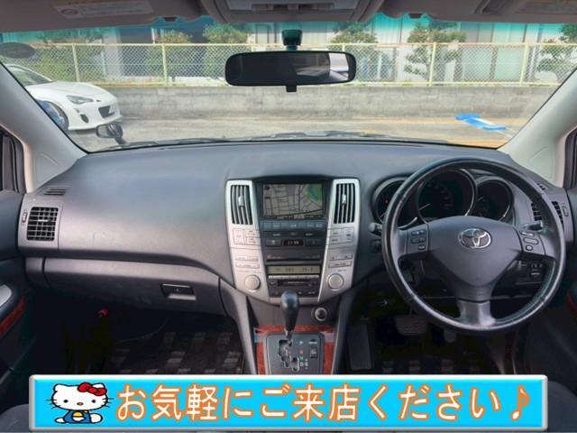 ハリアー ２４０Ｇ　Ｌパッケージリミテッド　・純正ナビ・Ｒカメラ・パワーバックドア・パワーシート・キーレス・ＨＩＤヘッドライト・ＥＴＣ・純正１７インチＡＷ（5枚目）