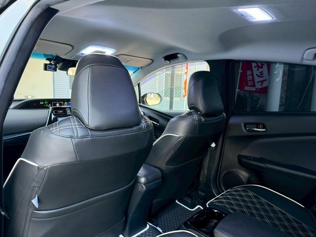 プリウスＰＨＶ Ｓセーフティプラス　モデリスタエアロ・ローダウン・８インチナビ・フルセグＴＶ・Ｒカメラ・衝突軽減・レーダークルーズ・パーキングアシスト・ドラレコ・ハンドルヒーター・シートヒーター・ＬＥＤライト・オートハイビーム・ＥＴＣ（18枚目）