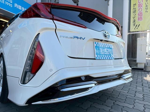 プリウスＰＨＶ Ｓセーフティプラス　モデリスタエアロ・ローダウン・８インチナビ・フルセグＴＶ・Ｒカメラ・衝突軽減・レーダークルーズ・パーキングアシスト・ドラレコ・ハンドルヒーター・シートヒーター・ＬＥＤライト・オートハイビーム・ＥＴＣ（50枚目）