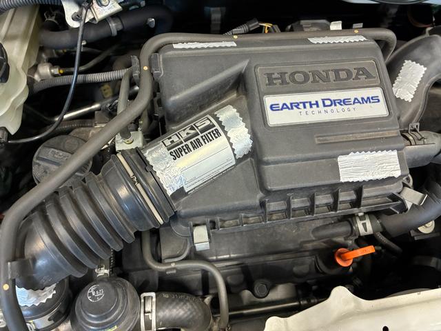 N-ONE モデューロX ユーザー買取・禁煙・社外ナビ・フルセグテレビ・クルーズコントロール・ブーストメーター・外Fスポイラー・外足回り・パドルシフト・コンビシート・ETC・外15インチアルミホイール・内外装クリーニング済み(14枚目)