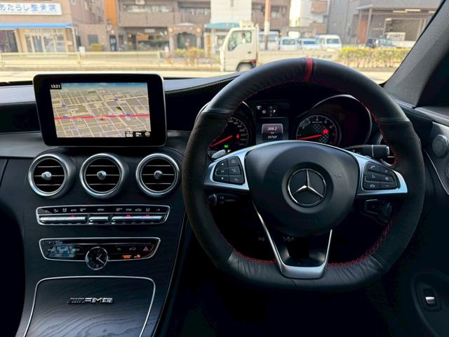 Cクラス C43 4マチッククーペ ・禁煙・ブルメスター・メーカーナビ・フルセグTV・Rカメラ・黒革・シートヒーター・パワーシート・HUD・ブラインドスポット・衝突軽減・レーダークルーズ・パワートランク・LEDライト・ETC(25枚目)