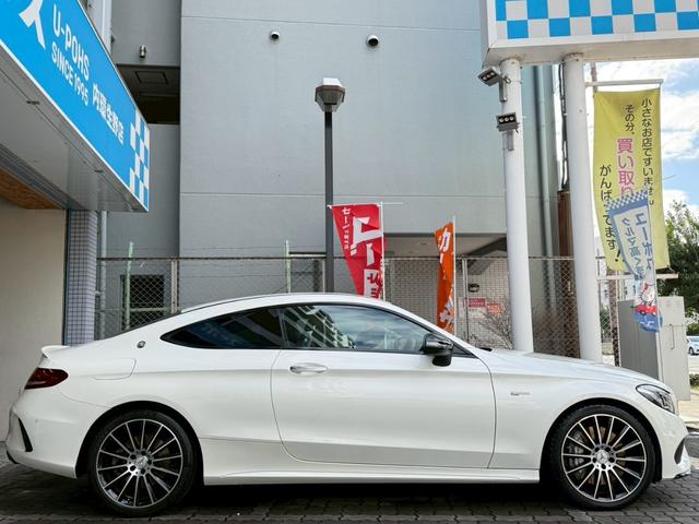 Cクラス C43 4マチッククーペ ・禁煙・ブルメスター・メーカーナビ・フルセグTV・Rカメラ・黒革・シートヒーター・パワーシート・HUD・ブラインドスポット・衝突軽減・レーダークルーズ・パワートランク・LEDライト・ETC(45枚目)