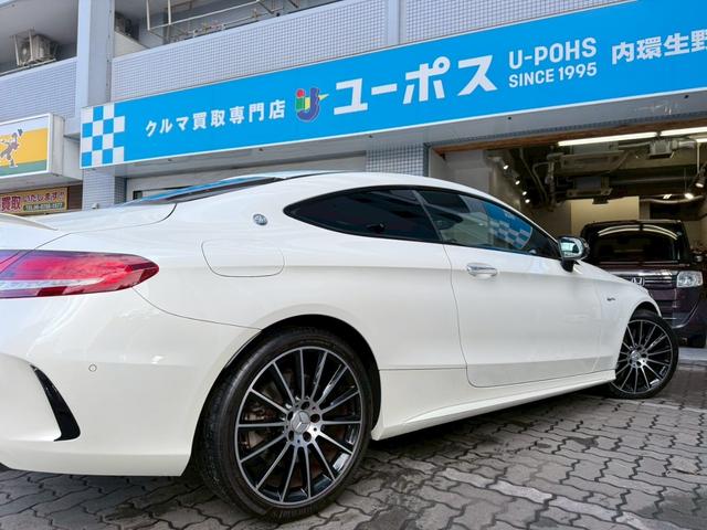 Cクラス C43 4マチッククーペ ・禁煙・ブルメスター・メーカーナビ・フルセグTV・Rカメラ・黒革・シートヒーター・パワーシート・HUD・ブラインドスポット・衝突軽減・レーダークルーズ・パワートランク・LEDライト・ETC(48枚目)