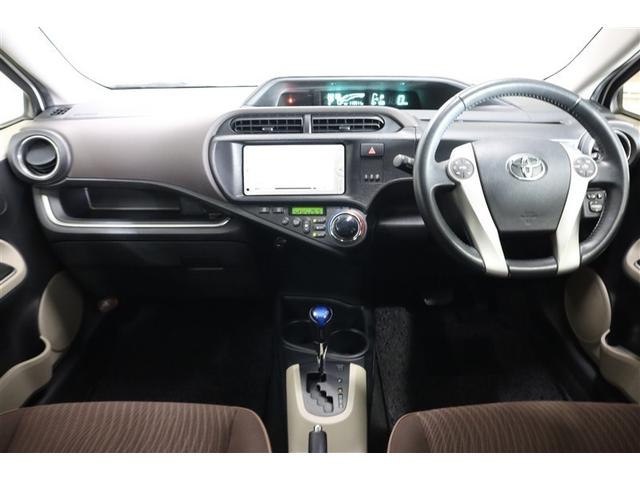 アクア Ｇ　ワンセグ　メモリーナビ　ミュージックプレイヤー接続可　バックカメラ　ＥＴＣ　記録簿（8枚目）