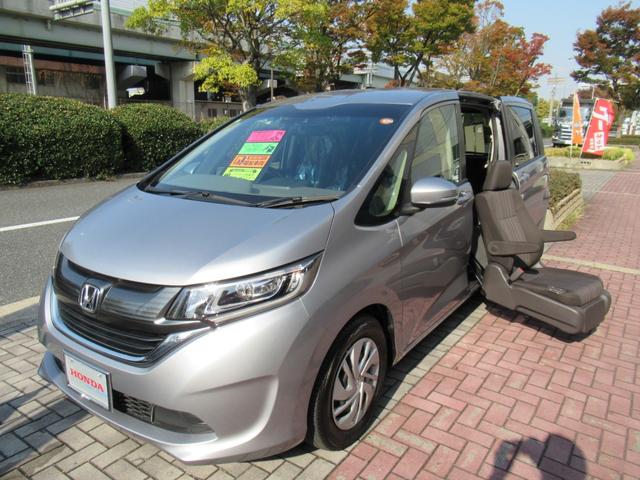 フリード 　ホンダセンシング　２列目リフトＵＰシート　福祉車両　純正ナビ　バックカメラ　ＬＥＤヘッドライト　アダプティブクルーズ　１オーナー　禁煙車　記録簿　前後ドラレコ　追突軽減ブレーキ　レーンキープ　４人乗（75枚目）