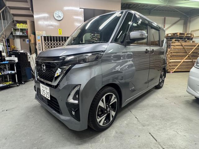 ルークス ハイウェイスター　Ｇターボプロパイロットエディション　１年保証　３６０度カメラ　バックカメラ　２０２４年製タイヤ　両側電動スライドドア　純正アルミホイール　プッシュスタート　電動格納ミラー　アイドリングストップ　ターボ（3枚目）