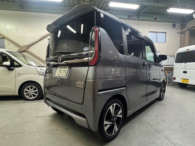 ルークス ハイウェイスター　Ｇターボプロパイロットエディション　１年保証　３６０度カメラ　バックカメラ　２０２４年製タイヤ　両側電動スライドドア　純正アルミホイール　プッシュスタート　電動格納ミラー　アイドリングストップ　ターボ（7枚目）