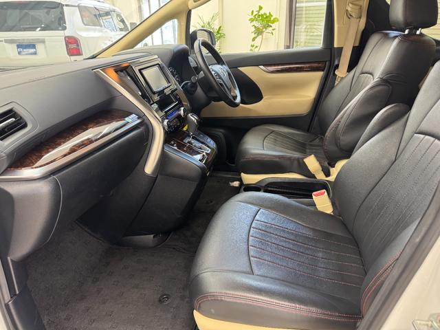 アルファード 2.5X 左右両側パワースライドドア LEDヘッドライト フルセグTV/CD/DVD/Bluetooth クルーズコントロール ETC 純正アルミホイール(45枚目)