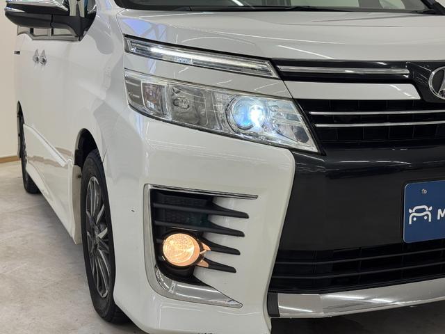 ヴォクシー ZS 煌 両側パワースライドドア フリップダウンモニター 純正アルミホイール ETC フルセグTV/CD/DVD/Bluetooth 社外レーダー探知機 LEDヘッドライト(17枚目)
