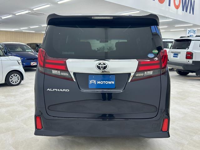 アルファード 2.5S Cパッケージ アルパイン9インチナビ フルセグTV アルパイン10.1インチフリップダウン 両側スライドドア LEDヘッドライト ブラック合皮ファブリックコンビシート パワーメモリーシート(4枚目)