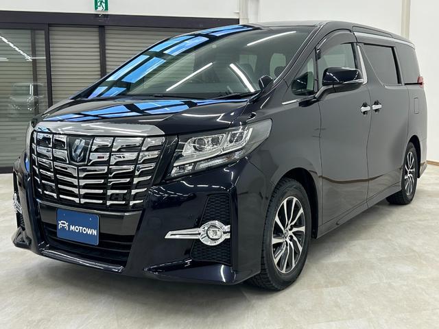 アルファード 2.5S Cパッケージ アルパイン9インチナビ フルセグTV アルパイン10.1インチフリップダウン 両側スライドドア LEDヘッドライト ブラック合皮ファブリックコンビシート パワーメモリーシート(7枚目)