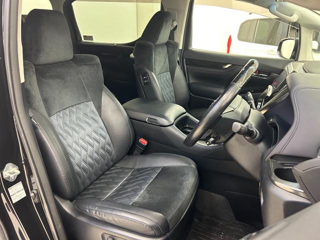 アルファード 2.5S Cパッケージ アルパイン9インチナビ フルセグTV アルパイン10.1インチフリップダウン 両側スライドドア LEDヘッドライト ブラック合皮ファブリックコンビシート パワーメモリーシート(8枚目)