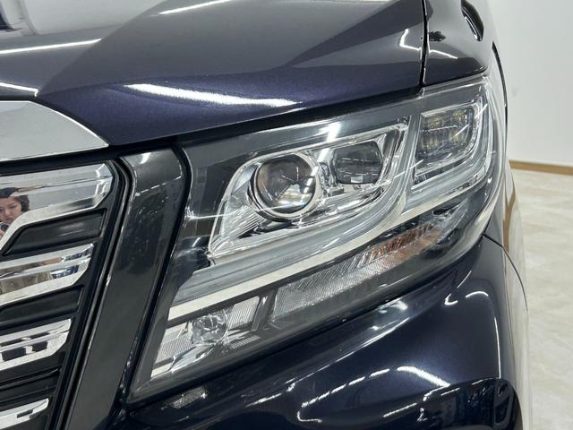 アルファード 2.5S Cパッケージ アルパイン9インチナビ フルセグTV アルパイン10.1インチフリップダウン 両側スライドドア LEDヘッドライト ブラック合皮ファブリックコンビシート パワーメモリーシート(42枚目)