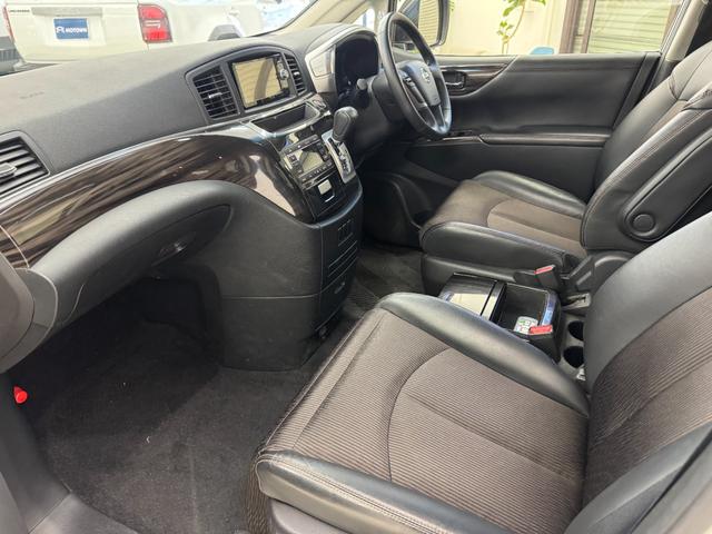 エルグランド 250ハイウェイスターS 両側パワースライドドア クルーズコントロール 社外ナビ フルセグTV フリップダウンモニター バックカメラ ハーフレザーシート ビルトインETC(43枚目)