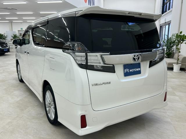 ヴェルファイア 2.5Z ワンオーナー 純正9インチナビ バックカメラ ETC フリップダウンモニター 両側パワースライドドア スマートキー プッシュスタート(19枚目)