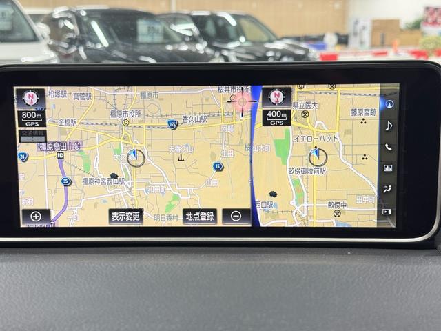 ＲＸ 　純正ナビ　フルセグＴＶ　バックカメラ　ステアリングヒーター　ＨＵＤ　Ｂｌｕｅｔｏｏｔｈ　シートヒーター　エアシート　電動リアゲード　ドライブレコーダー　パワシート　ＥＴＣ２．０オートマチックハイビーム（3枚目）