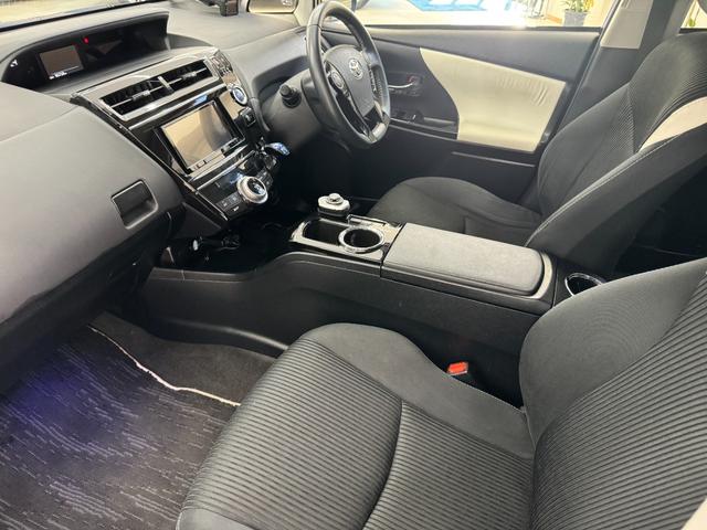 プリウスアルファ 　ＥＴＣ　シートヒーター　社外ナビ　ＴＶ／ＣＤ／ＤＶＤ／Ｂｌｕｅｔｏｏｔｈ　バックカメラ（33枚目）