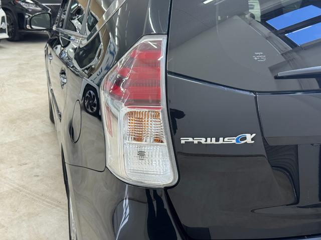 プリウスアルファ 　ＥＴＣ　シートヒーター　社外ナビ　ＴＶ／ＣＤ／ＤＶＤ／Ｂｌｕｅｔｏｏｔｈ　バックカメラ（36枚目）