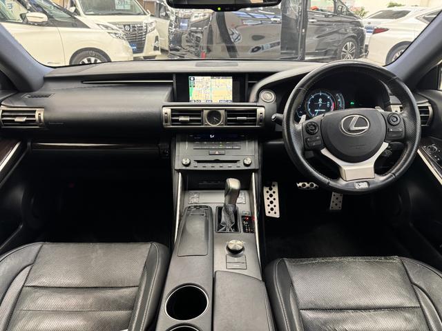 ＩＳ ＩＳ３５０　Ｆスポーツ　純正ナビフルセグＴＶ　ブラインドスポットモニター　シートメモリー　純正１８インチアルミホイール　ＥＴＣ（2枚目）