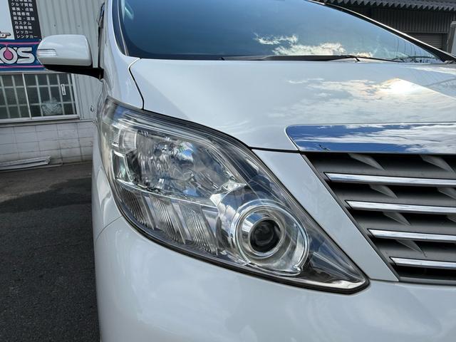 アルファード ２４０Ｓ　２４０Ｓ　ナビ　後席フリップダウンモニター　７人乗り　　ＨＩＤヘッドライト　オートライト　両側電動スライドドア　アルミホイール　ＥＴＣ（15枚目）